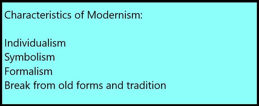 Modernist Fiction – Which Theme Best Reflects the Ideals of Modernist Writers?